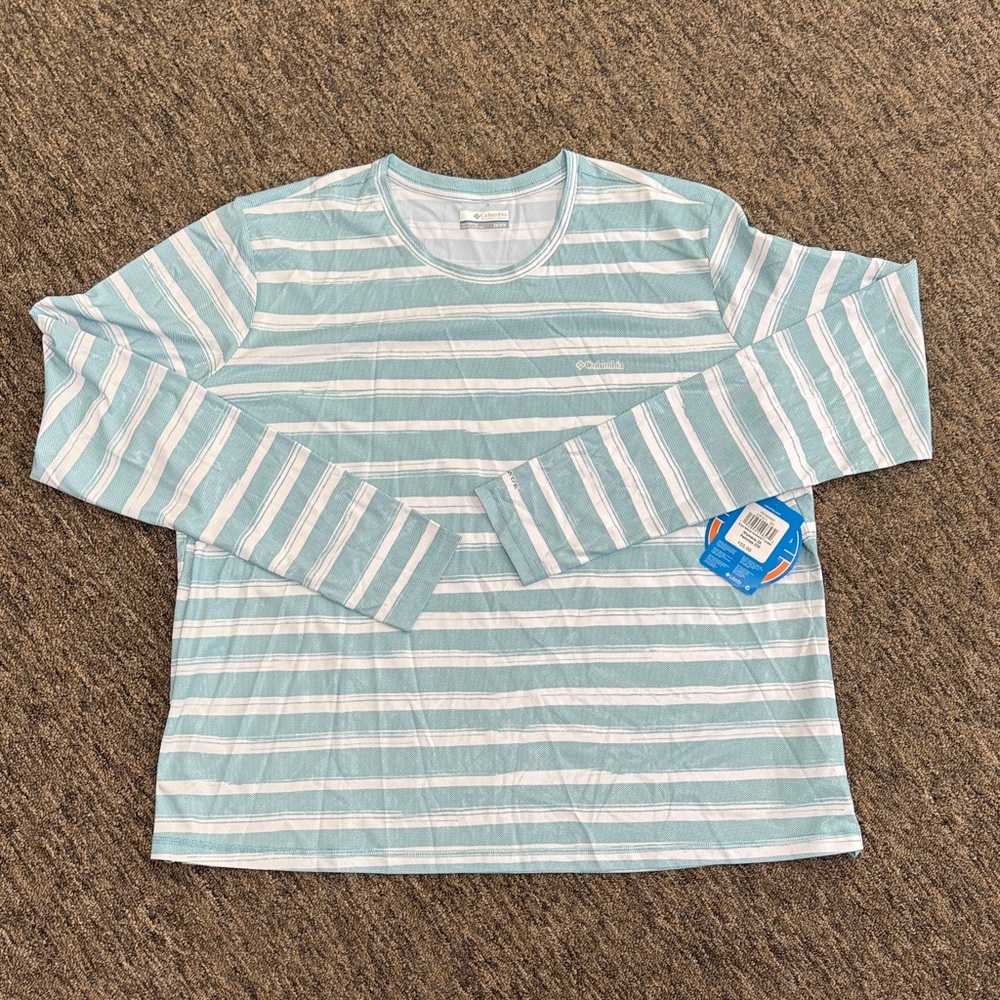t: Columbia Womens W Sun Deflector Summerdry™ Ls Shirt  2X
